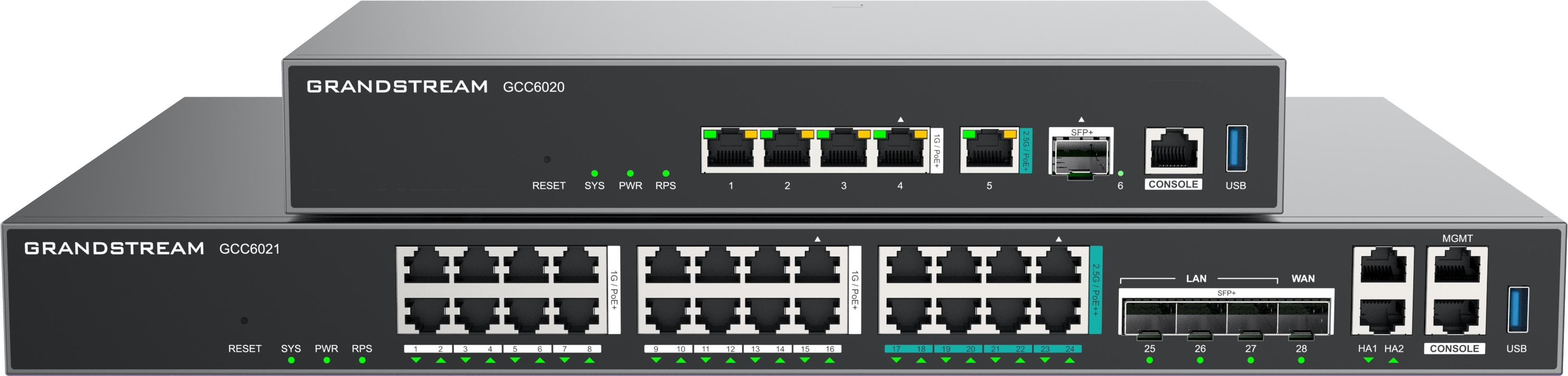 GCC602x Multi-Port UC+Network Convergence Gateway